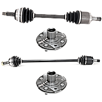 Axle Assembly, Automatic Transaxle, New - 