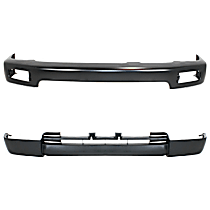 2-Piece Kit Bumper, Painted Black, Sport Utility,  Includes (1) Bumper and (1) Valance