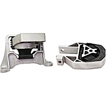 2-Piece Kit Motor Mount, Includes (1) Engine Torque Mount and (1) Motor Mount