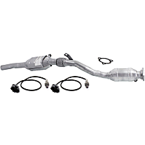 Driver Side Catalytic Converter Kit, Federal EPA Standard, 46-State Legal (Cannot ship to or be used in vehicles originally purchased in CA, CO, NY or ME), includes Oxygen Sensors