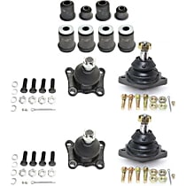 12-Piece Kit Front Suspension Kit, 4WD, includes (4) Ball Joint and (6) Control Arm Bushing