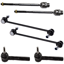 6-Piece Kit Front Suspension Kit, 11.8 (in) Center to Center, includes (2) Sway Bar Link and (4) Tie Rod End