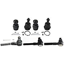 5-Piece Kit Front Suspension, includes Ball Joint and Tie Rod End