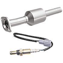 2-Piece Kit Catalytic Converter, 3.5L 6Cyl, CARB and Federal EPA Standards, 50-state Legal, EO# D-193-148, Eng Fam No: 8Tyxt0Bem, Naturally Aspirated,  Includes (1) Catalytic Converter and (1) Oxygen Sensor