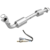 2-Piece Kit Passenger Side Catalytic Converter, CARB and Federal EPA Standards, 50-state Legal, EO# D-193-148, Eng Fam No: Etyxt05.7Bey, Naturally Aspirated, includes (1) Catalytic Converter and (1) Oxygen Sensor