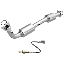 2-Piece Kit Passenger Side Catalytic Converter, CARB and Federal EPA Standards, 50-state Legal, EO# D-193-148, Eng Fam No: 8Tyxt05.7Bex, Naturally Aspirated, includes (1) Catalytic Converter and (1) Oxygen Sensor
