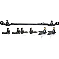 7-Piece Kit Front Suspension, includes Ball Joint, Center Link, and Tie Rod End