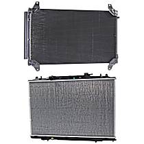 2-Piece Kit Radiator, 3.5L 6Cyl,  Includes (1) A/C Condenser and (1) Radiator