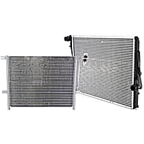 2-Piece Kit Radiator, Automatic Transmission, 3.0L 6Cyl,  Includes (1) A/C Condenser and (1) Radiator