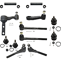 Front Suspension Kit, includes Ball Joint, Idler Arm, Pitman Arm, Tie Rod Adjusting Sleeve, and Tie Rod End