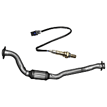 Rear Catalytic Converter Kit, Federal EPA Standard, 46-State Legal (Cannot ship to CA, CO, NY or ME), Direct Fit, includes Oxygen Sensor