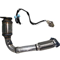 Front Catalytic Converter Kit, Federal EPA Standard, 46-State Legal (Cannot ship to CA, CO, NY or ME), Direct Fit, includes Oxygen Sensor