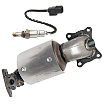 KIT-090523-96 Front, Driver Side Catalytic Converter Kit, Federal EPA Standard, 46-State Legal (Cannot ship to CA, CO, NY or ME), Direct Fit, includes Oxygen Sensor
