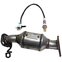 KIT-090523-97 Front, Driver Side Catalytic Converter Kit, Federal EPA Standard, 46-State Legal (Cannot ship to CA, CO, NY or ME), Direct Fit, with Oxygen Sensor