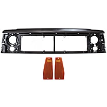 3-Piece Kit Header Panel, Adhesive Letter Type, Includes (1) Header Panel and (2) Side Marker