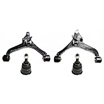 4-Piece Kit Front, Driver and Passenger Side, Lower Control Arm Kit,  Includes (2) Ball Joint and (2) Control Arm
