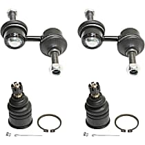 4-Piece Kit Front Suspension Kit,  Includes (2) Ball Joint and (2) Sway Bar Link