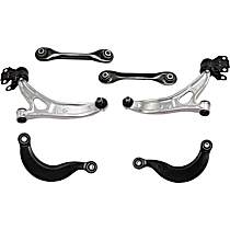 6-Piece Kit Front and Rear, Driver and Passenger Side, Upper and Lower Control Arm, includes Control Arm and Lateral Link