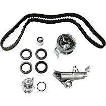 3-Piece Kit Timing Belt, includes T-Belt Tension Adjuster and Water Pump