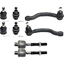 8-Piece Kit Front, Driver and Passenger Side Suspension, includes Ball Joint and Tie Rod End