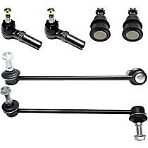 6-Piece Kit Front Suspension Kit, includes (2) Ball Joint, (2) Sway Bar Link, and (2) Tie Rod End