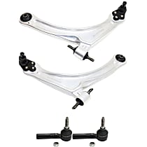 Front, Driver and Passenger Side, Lower Control Arm Kit, Front Wheel Drive, For Models With FE3 Suspension, includes Tie Rod Ends