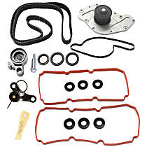 4-Piece Kit Timing Belt, includes Hydraulic Timing Belt Actuator, Valve Cover Gasket, and Water Pump