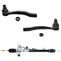 3-Piece Kit Steering Rack, Power Steering