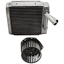 2-Piece Kit Heater Core, includes (1) Blower Motor and (1) Heater Core