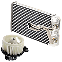 2-Piece Kit Heater Core, 3.0L 6Cyl,  Includes (1) Blower Motor and (1) Heater Core