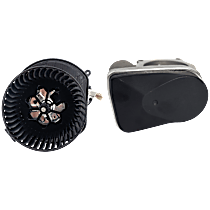 2-Piece Kit Heater Core, Left Hand Drive, with Inlet and Outlet Pipes, 6 Cyl 3.7L, includes (1) Blower Motor and (1) Heater Core - 
