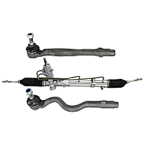 3-Piece Kit Steering Rack, Power Steering