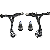 4-Piece Kit Front, Driver and Passenger Side, Lower Control Arm Kit, Includes (2) Ball Joint and (2) Control Arm