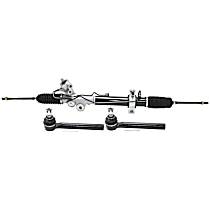 3-Piece Kit Steering Rack, Power Steering, AWD