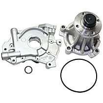 2-Piece Kit Oil Pump, Includes (1) Oil Pump and (1) Water Pump