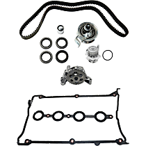 4-Piece Kit Timing Belt with Oil Pump, Valve Cover Gasket, and Water Pump