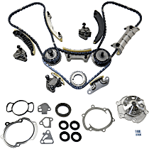 Timing Chain Kit, includes Timing Cover Gasket, and Water Pump