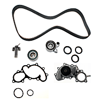 3-Piece Kit Timing Belt, includes Hydraulic Timing Belt Actuator, and Water Pump