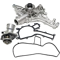 Water Pump Kit, With Gasket, includes Thermostat Housing