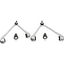 Front, Driver and Passenger Side Control Arm Kit, includes Ball Joints