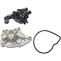 Water Pump Kit with Thermostat Housing, 1.6 Liter Engine, With Gasket