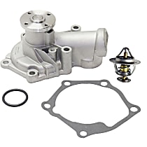 Water Pump Kit, 2.4 Liter Engine, With Gasket, includes Thermostat