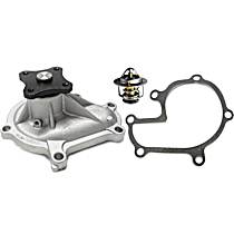2-Piece Kit Water Pump, New, 2.4L 4Cyl,  Includes (1) Thermostat and (1) Water Pump