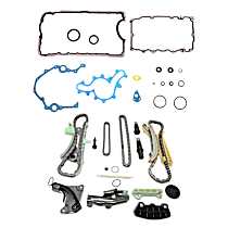 Timing Chain Kit, Without Gears, includes Lower Engine Gasket Set