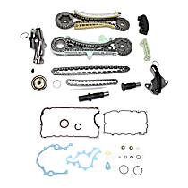 2-Piece Kit Timing Chain Kit, includes Lower Engine Gasket Set