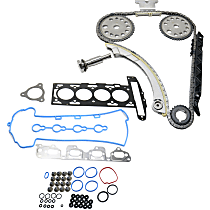 Timing Chain Kit, includes Head Gasket Set