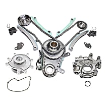 Timing Chain Kit, includes Oil Pump, and Water Pump