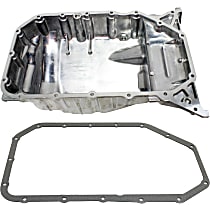 2-Piece Kit Oil Pan, Aluminum, 4 Cyl 2.4L, includes (1) Oil Pan and (1) Oil Pan Gasket