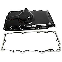 2-Piece Kit Oil Pan, 4L and 6 Cyl. Engine, Includes (1) Oil Pan and (1) Oil Pan Gasket