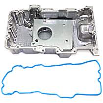 2-Piece Kit Oil Pan, Aluminum, 3.0L 6Cyl,  Includes (1) Oil Pan and (1) Oil Pan Gasket